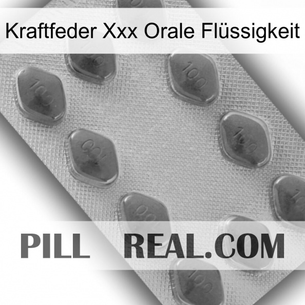 Kraftfeder Xxx Orale Flüssigkeit 21